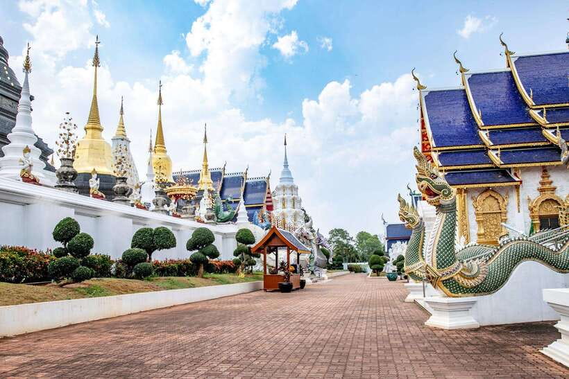 Chiangma: Wat ban den, Blue Temple & Sticky Waterfall. - Itinerary flow: where the time goes and how to make it enjoyable