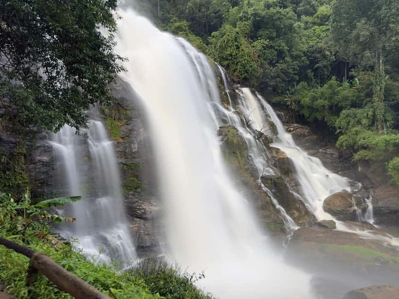 Chiangmai : Doi Inthanon unseen spot , Rice terrace & temple - Huay Sai Laung Waterfall Trek Near the Summit