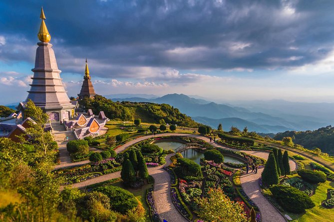 Doi Inthanon National Park Full Day Tour from Chiang Mai - Ban Mae Klang Luang village at 2:00 PM: rice, coffee, and mountain views