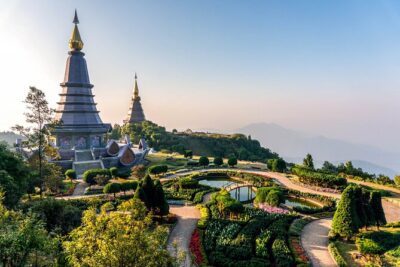 Doi Inthanon National Park Private Tour – Full Day - Sirithan Waterfall in the pine forest (and why grip matters)
