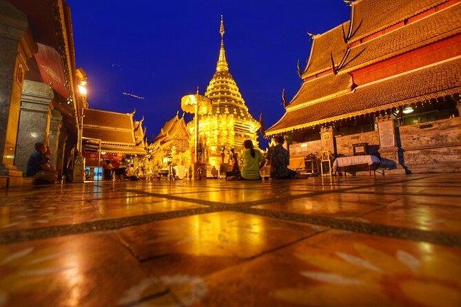 Doi Suthep and Wat Umong Night Tour From Chiang Mai - Wat Phrathat Doi Suthep at Night: 306 Steps, Naga Detail, and City Views