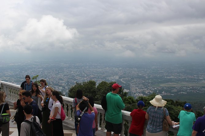 DON'T miss It ! Doi suthep temple+ Hmong village - Wat Phra That Doi Suthep: Cable Car Up, Temple In