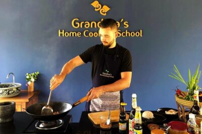 Evening Cooking Class in Traditional Pavilion with Beautiful Garden - Chiang Mai - Organic farm walk: where Thai herbs and ingredients start making sense