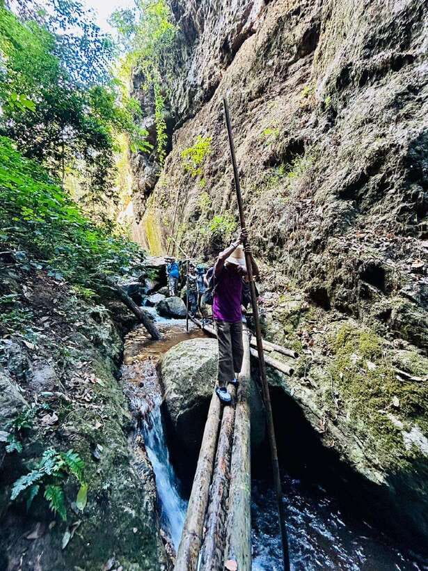 From Chiang Mai: Doi Saket Hiking Tour with Lunch - The Waterfall Shower: Why the Ladder Climb Is Worth It