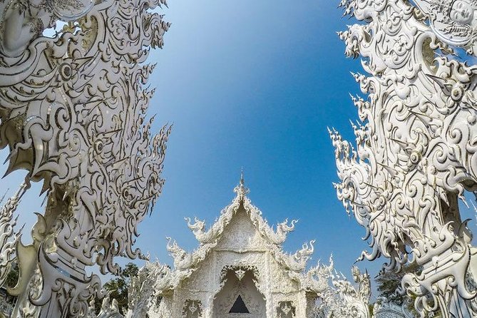 From Chiang Mai: White and Blue Temple & Golden Triangle Day Trip - Golden Triangle: Where Three Countries Meet (and the Views Matter)