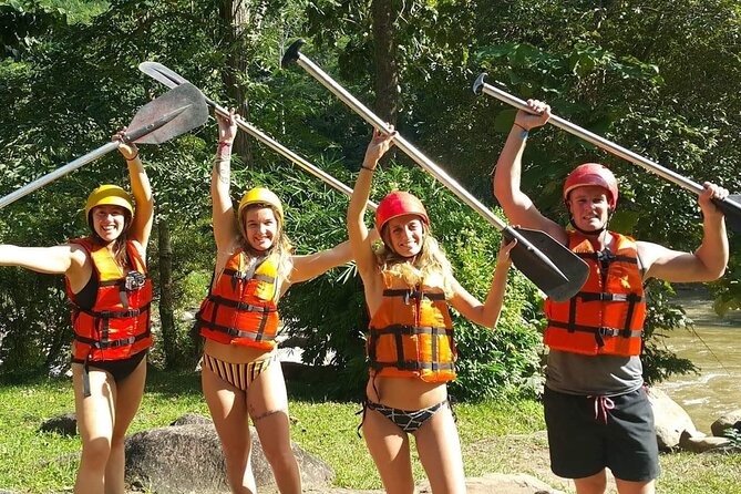 Full Day Chiang Mai Zipline Adventure, Rafting, ATV-ing, and Sticky Waterfall - Sticky Waterfall: the clinging, slippery payoff
