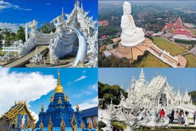 Full Day Chiang Rai 3 Temples White, Blue,Big Bhudha Temples - Mae Khachan Hot Spring: a short soak that breaks the day