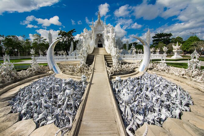 Full Day Chiang Rai 3 Temples White, Blue,Big Bhudha Temples - Wat Huay Pla Kang: the 25-meter Guan Yin viewpoint is the big physical moment