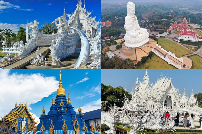 Full Day Chiang Rai 3 Temples White, Blue,Big Bhudha Temples - Mae Khachan Hot Spring: a short soak that breaks the day