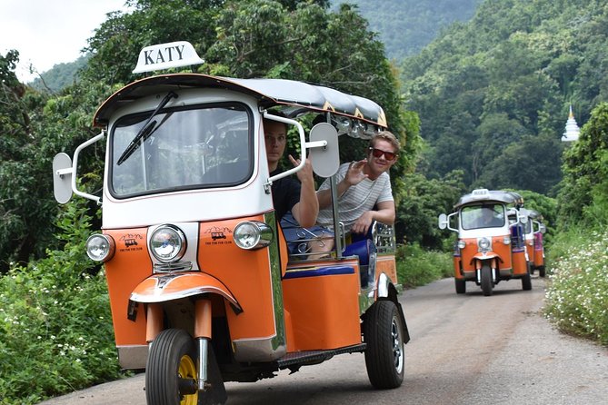 Full-Day Guided Tuk Tuk Chiang Mai Adventure and Rafting - Elephant activities: feeding and bathing, with no riding