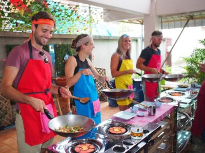 Half-Day Cooking Class with Market Tour - Hotel pickup and timing: morning vs evening plans