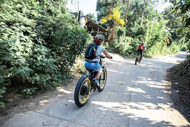 Half-day E-bike Countryside and rice paddies (flat land, GUIDED) - Lunch and snacks included: the part that makes it feel like a real day out