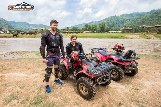 Inflatable Kayaking and ATV Adventure - The guided inflatable kayak run: relaxing water time with real structure