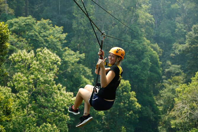 Jungle Flight Zipline Roller Coaster - The 800m run and the height factor: what you should prepare emotionally