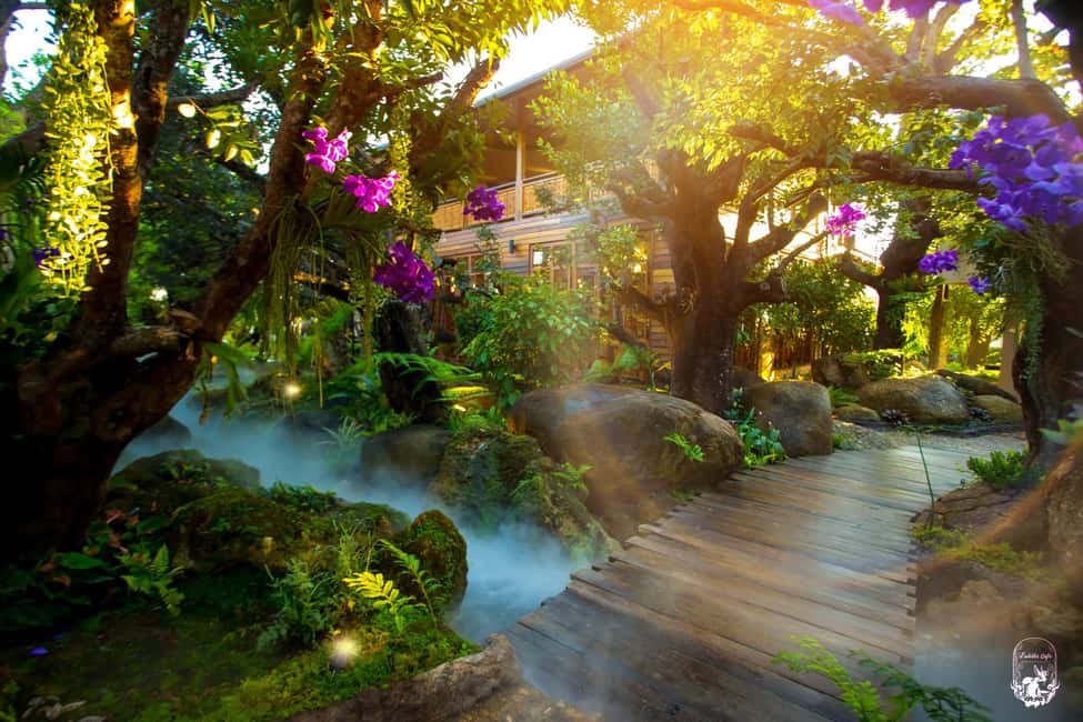 Lalita Cafe & Chiang Rai Temple(White+Blue) from Chiangmai - Mae Kachan Hot Springs: steam, eggs, and easy comfort