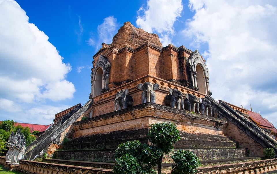 Lanna Heritage Walking Tour: A Journey Through History - Three Kings Monument, the school site, and the landmarks between temples