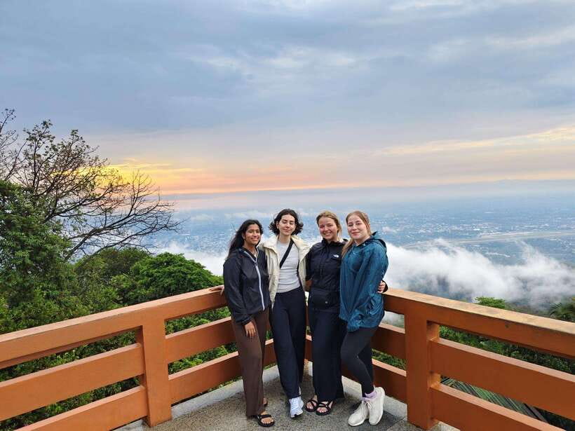Monk trails hike, Wat Phalat, Monk chanting, Wat Doi Suthep. - Wat Pha Lat: Quiet Forest Temple Time