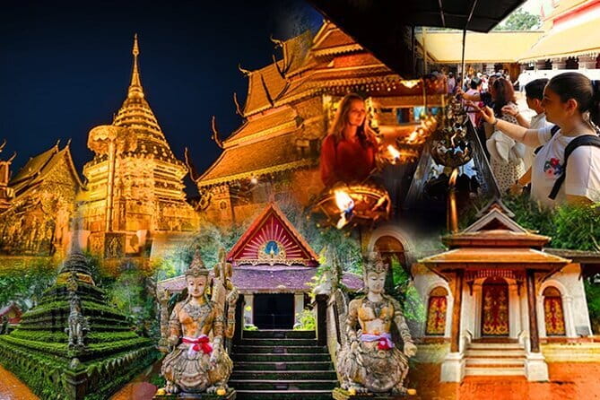 Old Town History and Culture Walking Tour at Chiang Mai - Monk Talks, Optional Blessings, and Respectful Listening