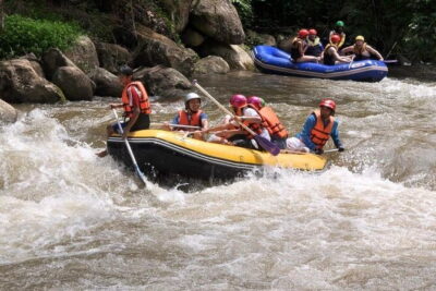 One Day Sticky Waterfall, White Water Rafting,Elephants Sanctuary - Bua Thong sticky waterfall: what you’re really getting