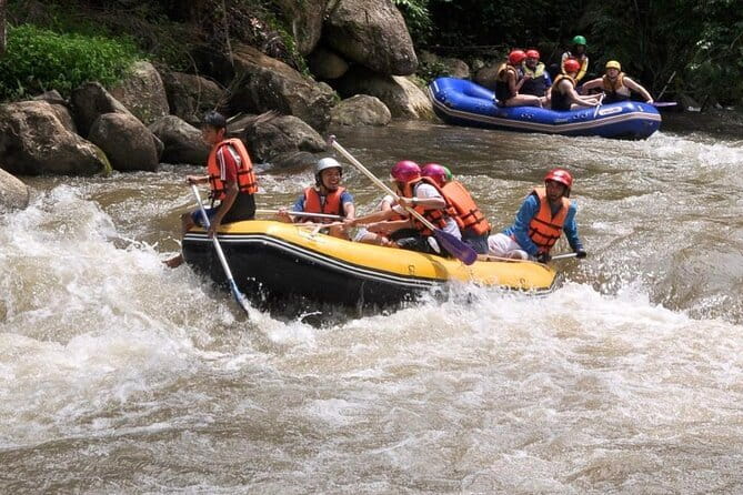 One Day Sticky Waterfall, White Water Rafting,Elephants Sanctuary - Bua Thong sticky waterfall: what you’re really getting