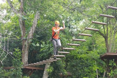 Phoenix Adventure Park Zipline, High Rope Course In Chiang Mai - Picking the Right Course: 10, 24, or High Rope Challenges