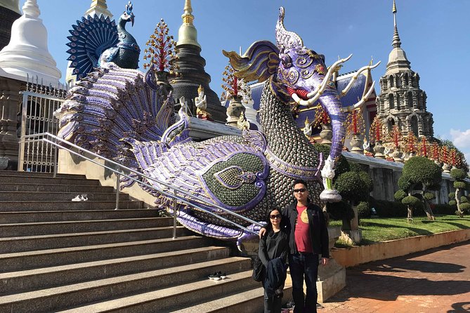 Private tour Chiang Dao cave ,Temples,Sticky waterfall - Wat Ban Den: a calm temple start before the action
