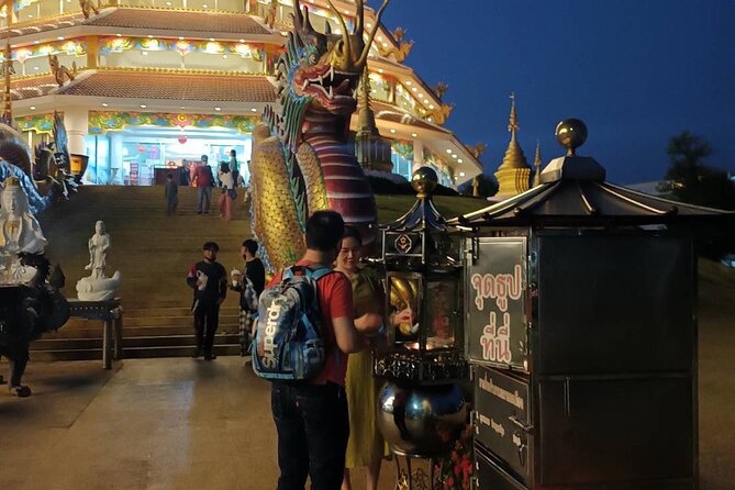 Private Tour Chiang Rai 3 Wonderful Temples & Lalitta Cafe - Rainbow Temple option: Wat Sang Kaew Phothiyan for color-themed variety
