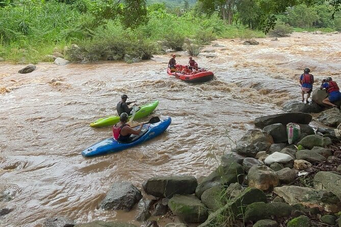 Safety whitewater rafting in Chiangmai by Khampan Rafting - Hotel pickup, small group energy, and the 1:30 pm start