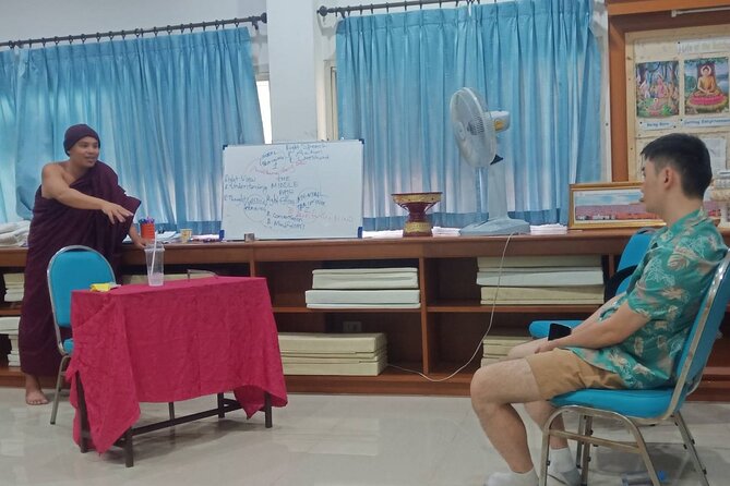 Talk to Buddhist monk & craft work in temple - Wat Suan Dok’s monk chat: why it’s worth leaving the map