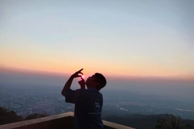 Wat Phra That Doi Suthep spiritual Sunrise Tour with an Ex-monk - Doi Suthep at 5 a.m.: sunrise, steps, and mist