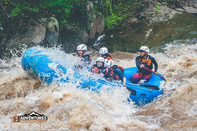 Whitewater Rafting and ATV Adventure - Whitewater rafting on the Mae Taeng River: Class III–IV with safety structure