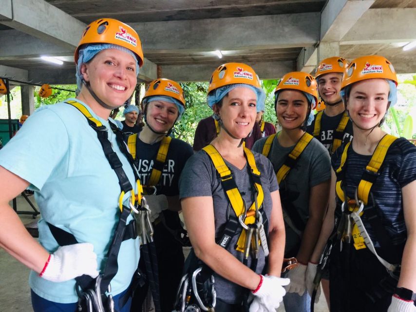 Zipline Experience in Chiang Mai - The course in numbers: 14 ziplines, 24 platforms, and a 1,000-meter run